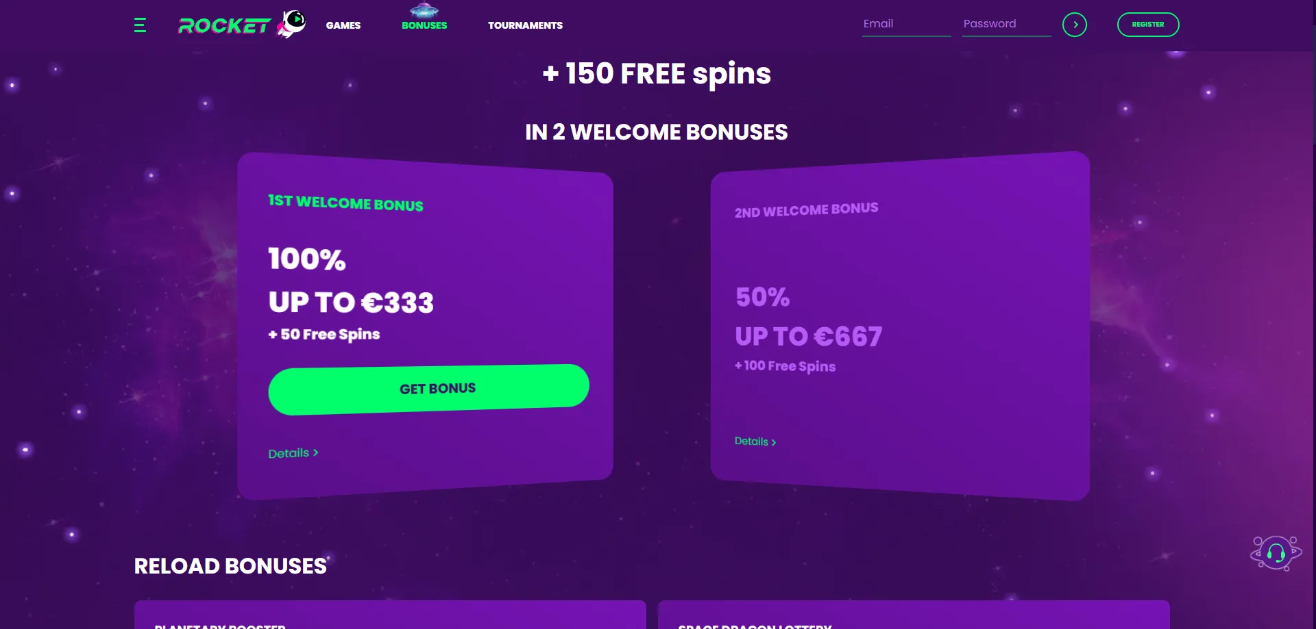 Casino Rocket fast withdrawal process for Australian players